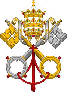 pope, papal logo, catholic church