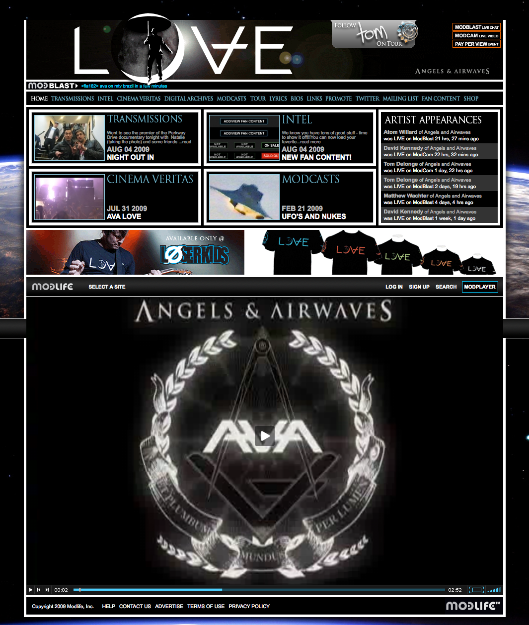 the Angels and Airwaves