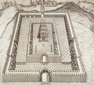 Samuel Lee depiction of Solomons Temple