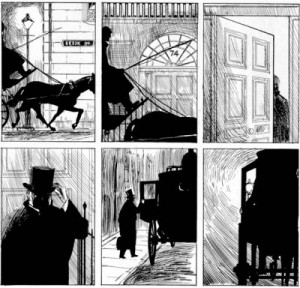 Alan Moore Eddie Campbell From Hell panels