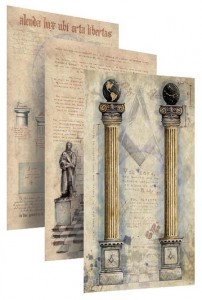 masonic art, prints, codex, ryan flynn