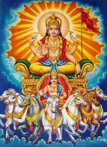 Suriya the Sun god