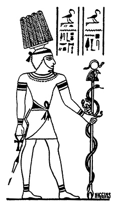 Thoth, Hermes, Egyptian, art, illustration