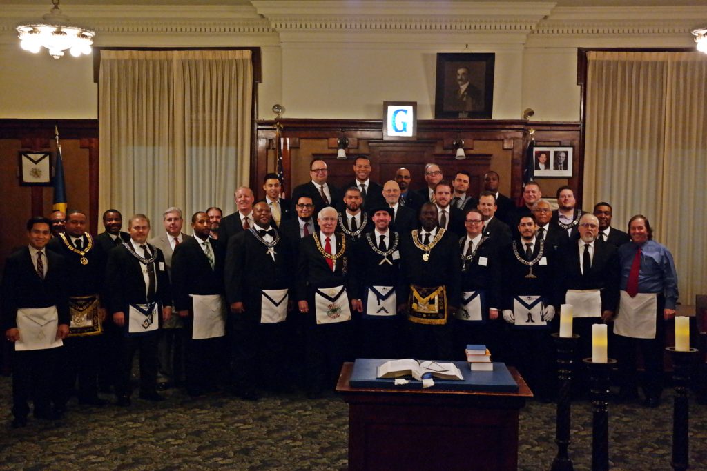 Brethren Who Gathered At Jewel P. Lightfoot Lodge