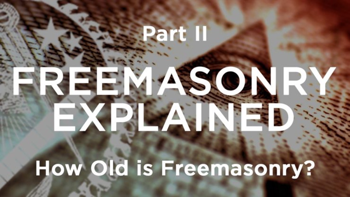 How old is Freemasonry?