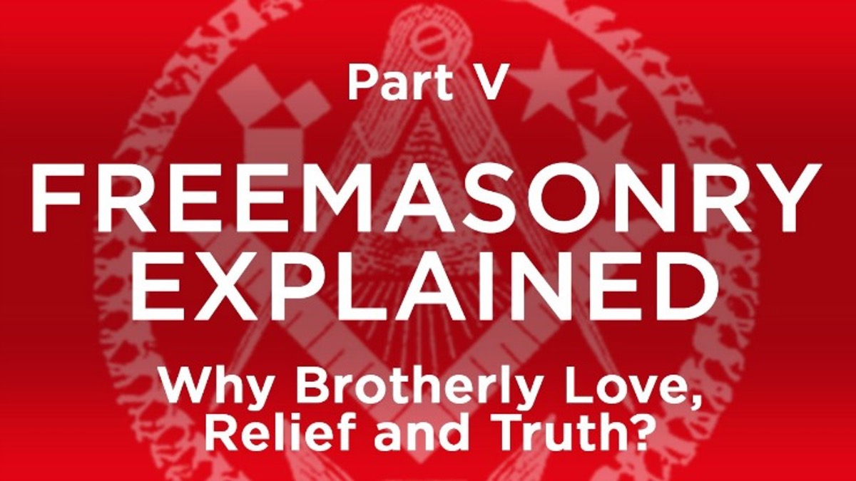 What is brotherly love in Freemasonry?