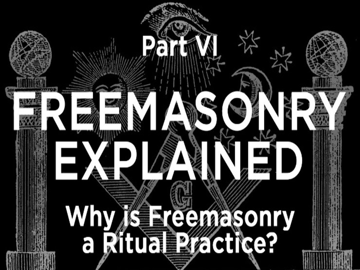 Rituals of Freemasons explained