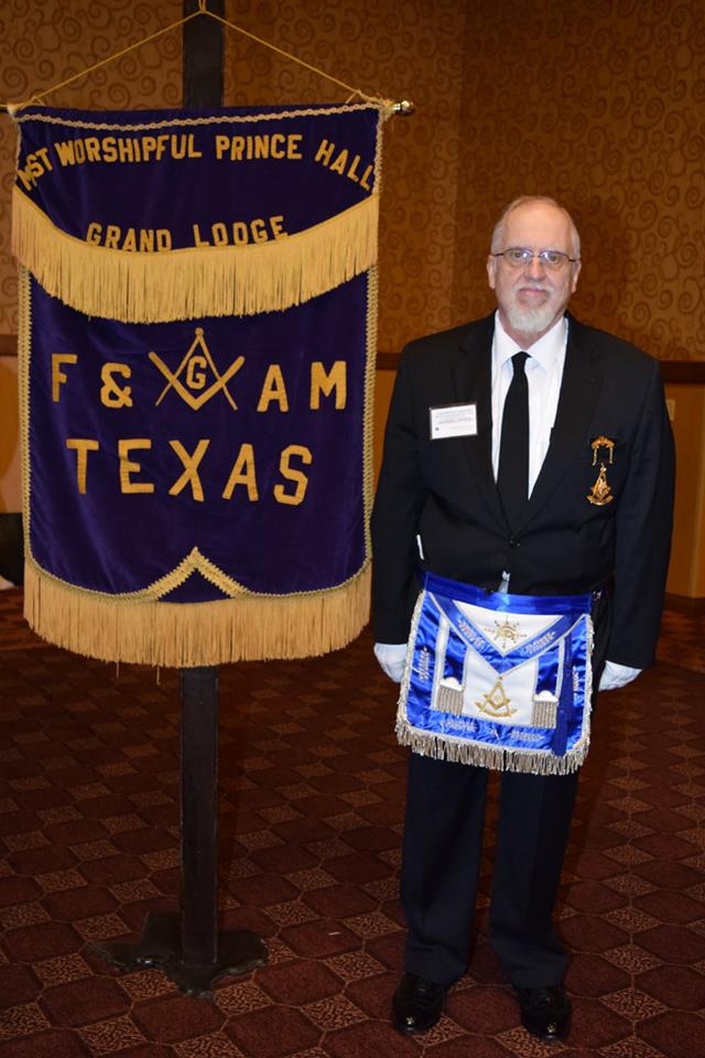 Grand Lodge, Frederic L. Milliken, masonic banner