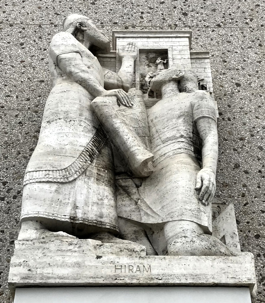 Hiram Abif, statue, Los Angeles, Albert Stewart, Los ANgeles