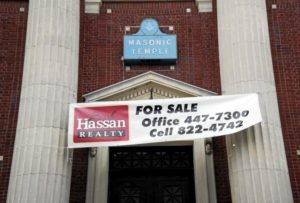 masonic lodge, for sale, change in membership