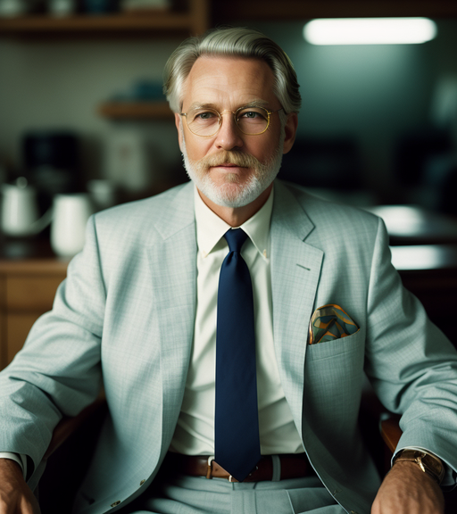 An older white male that represents a member of several masonic organizations.