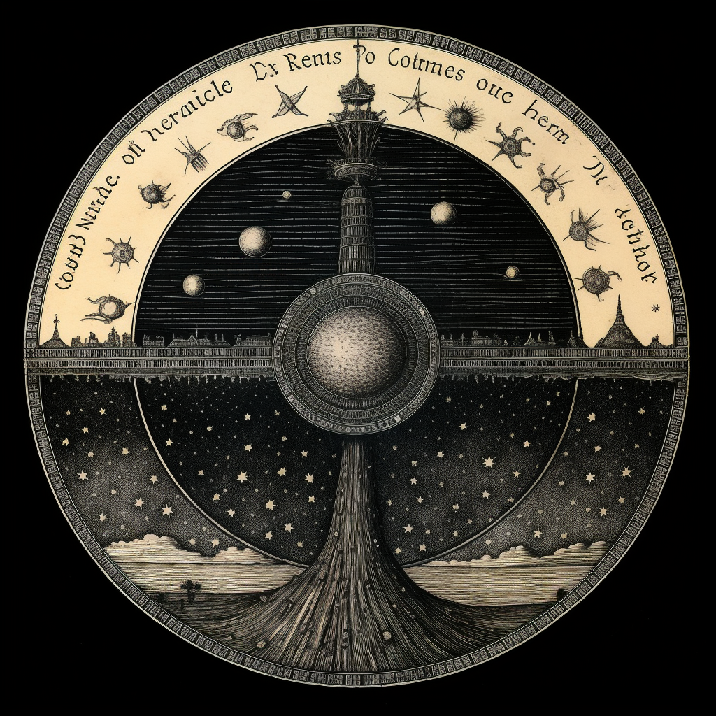 “Charity is the great channel,” it has been well said, “through which God passes all His mercy upon mankind. For we receive absolution of our sins in proportion to our forgiving our brother. In the style of Robert Fludd.